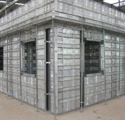 Cofragem de concreto de alumínio com 6061/6063 T1-T5 para construção, ferramentas de construção civil, edifícios residenciais, construção residencial, parede de painel,