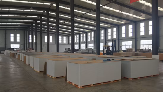 Moldes de fibra de vidro Estrutura principal Andaime Cofragem de madeira compensada usada